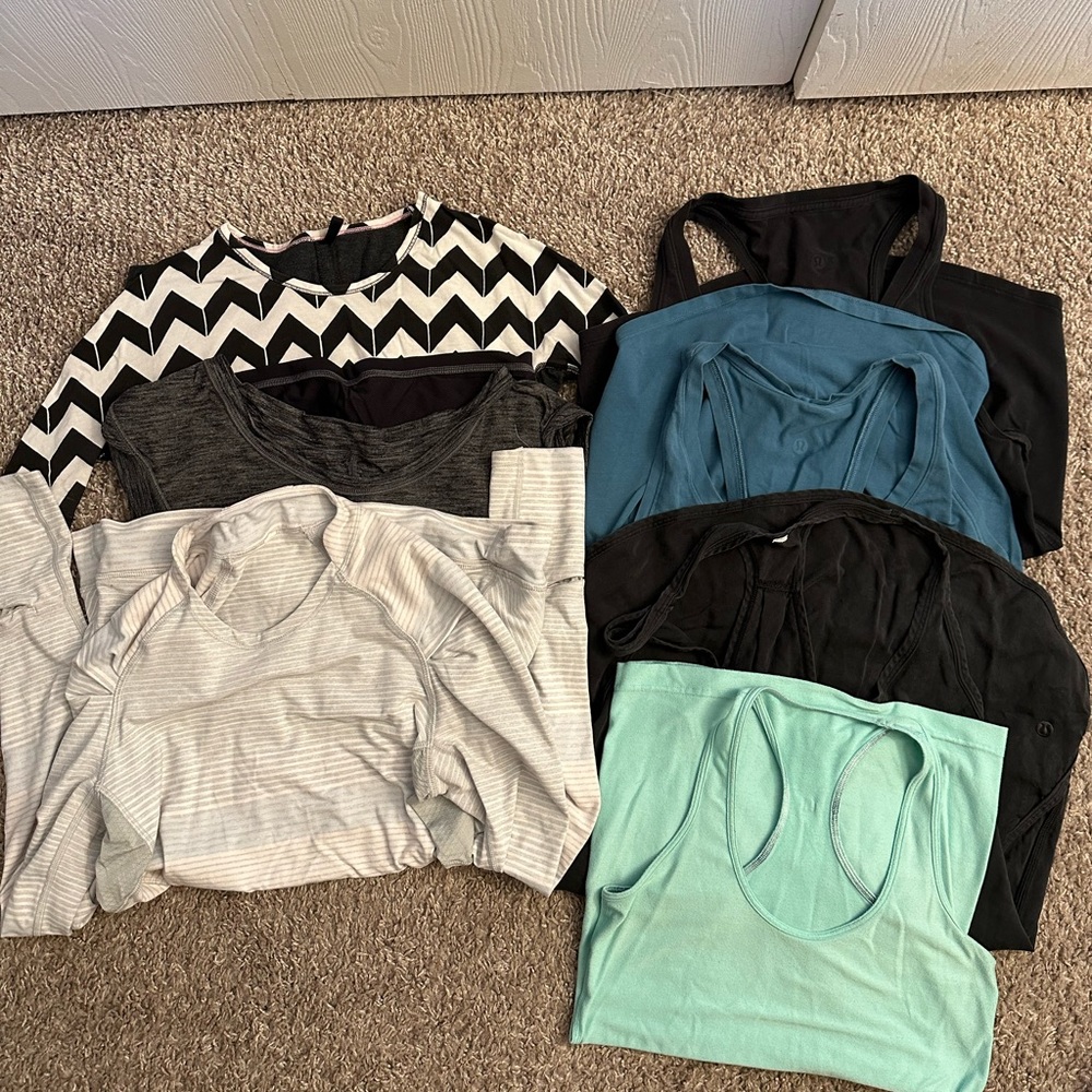 Lululemon Tops bundle of 7